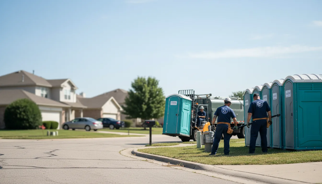 Porta Potty Rental in Castell, TX near me